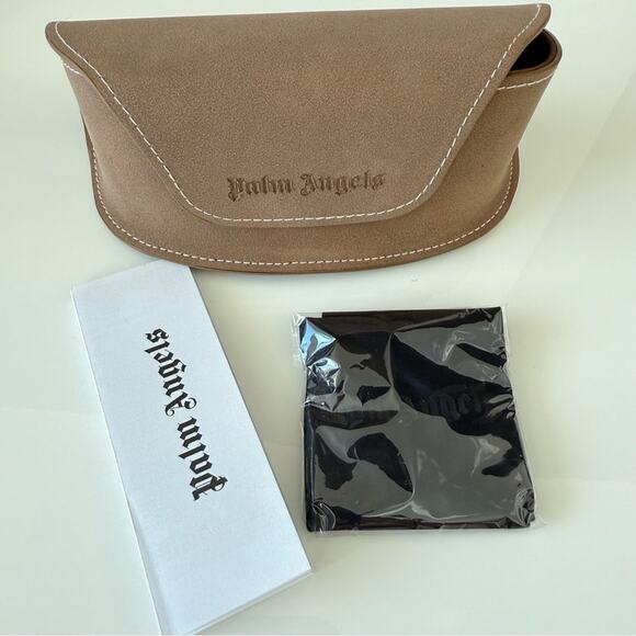 NEW!! Palm Angels unisex sunglasses PERI057 6064 Authentic Retail 390$ - Picture 6 of 6